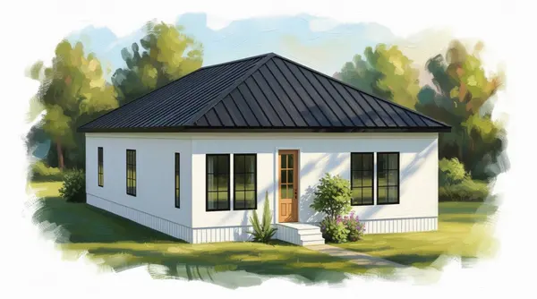 Bright 3-Bed Retreat exterior render