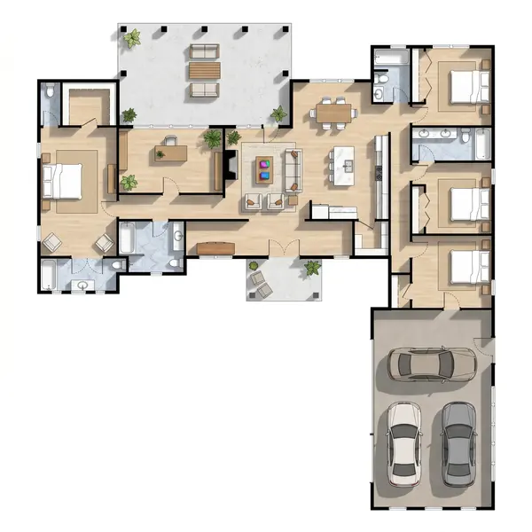 Sprawling Classic 4-Bed House floorplan