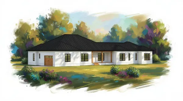 Sprawling 6-Bed Bright House exterior render