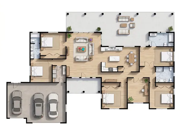 Sprawling Classic 5-Bed House floorplan