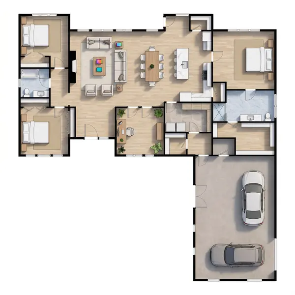 Spacious Classic 3-Bed Home floorplan