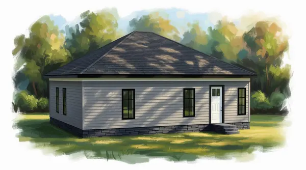 Classic 2-Bed Home exterior render