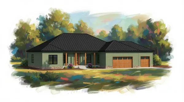 Spacious Earthy 3-Bed exterior render