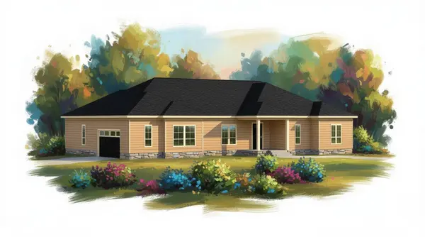 Spacious Earthy 5-Bed Home exterior render