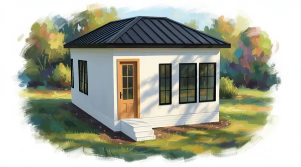 Bright 2-Bed exterior render