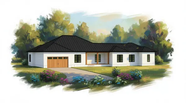 Bright 6-Bed Ranch Home exterior render
