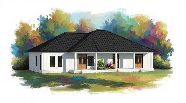 Spacious Bright 1-Bed Home exterior render