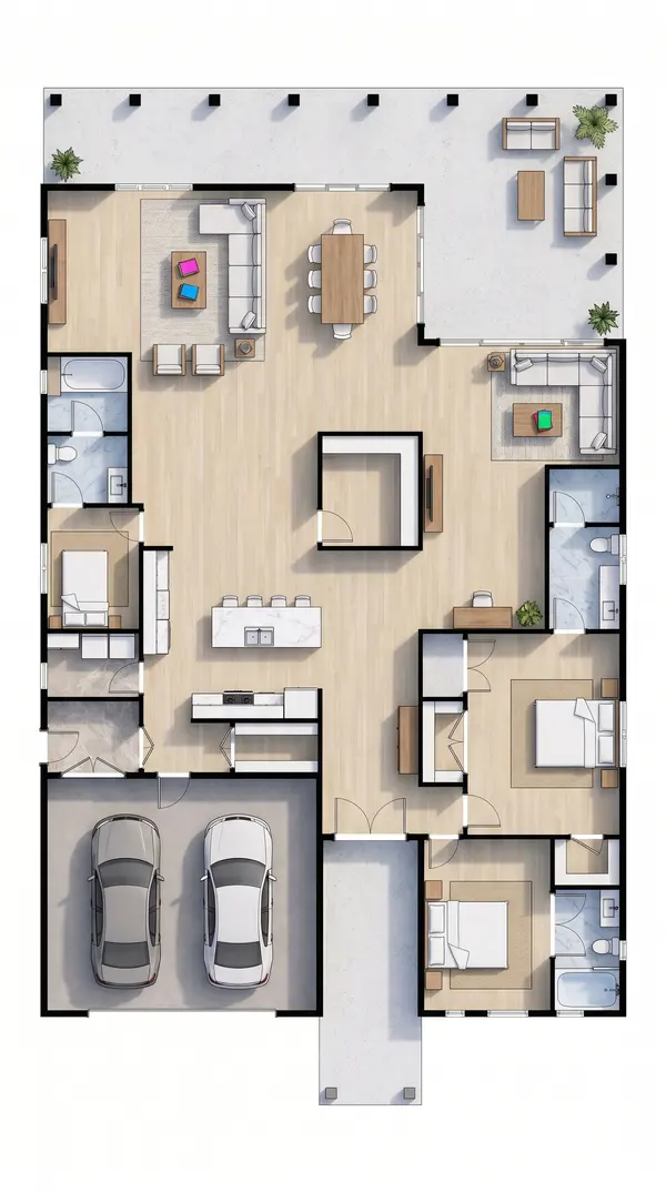 Spacious Classic 3-Bed House floorplan