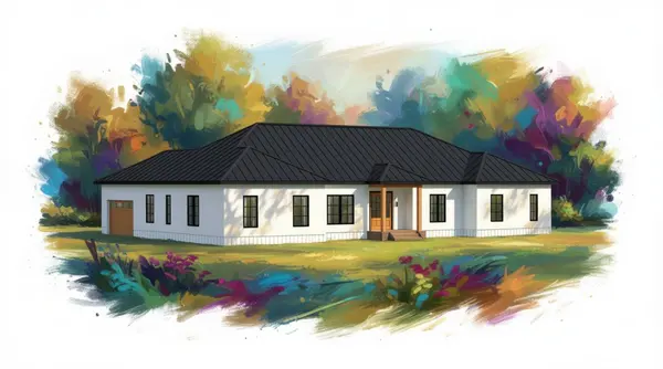 Sprawling Bright 6-Bed Home exterior render