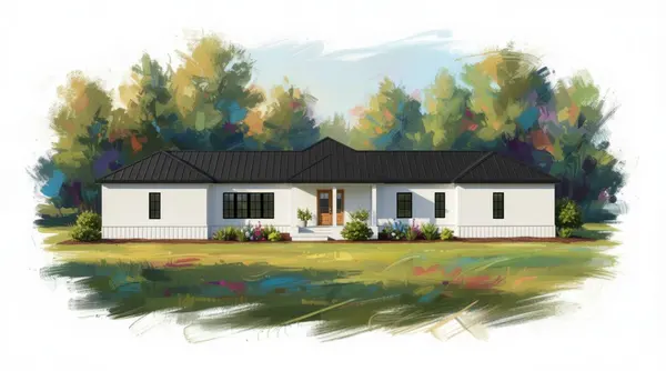 Sprawling Bold 5-Bed House exterior render