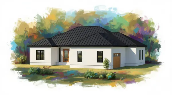 Bright 5-Bed House exterior render