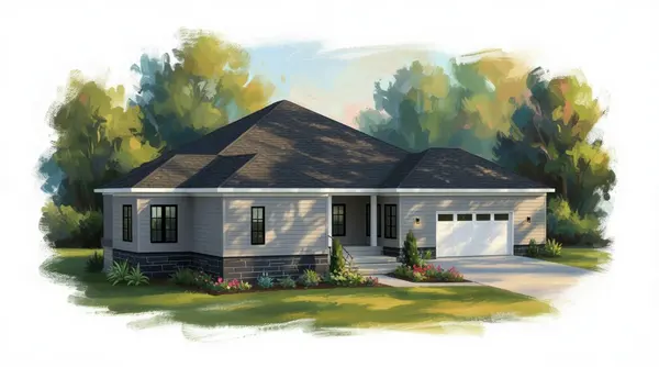 Spacious 5-Bed Classic Home exterior render