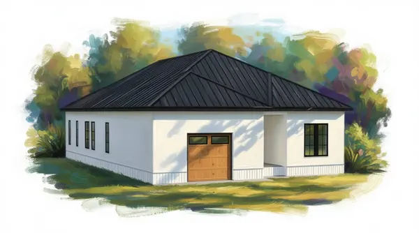 Spacious Bright 3-Bed House exterior render