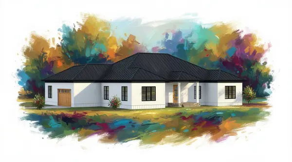Bright 5-Bed House exterior render