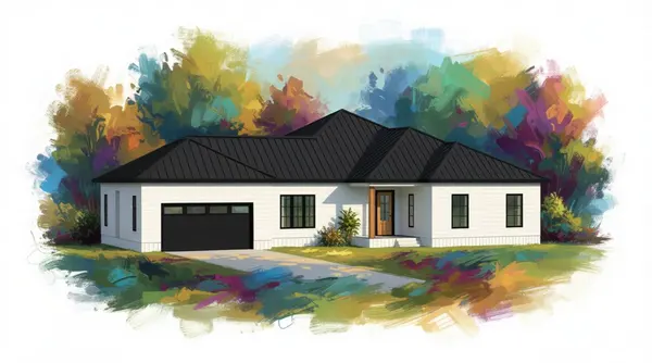 Bright 5-Bed House exterior render