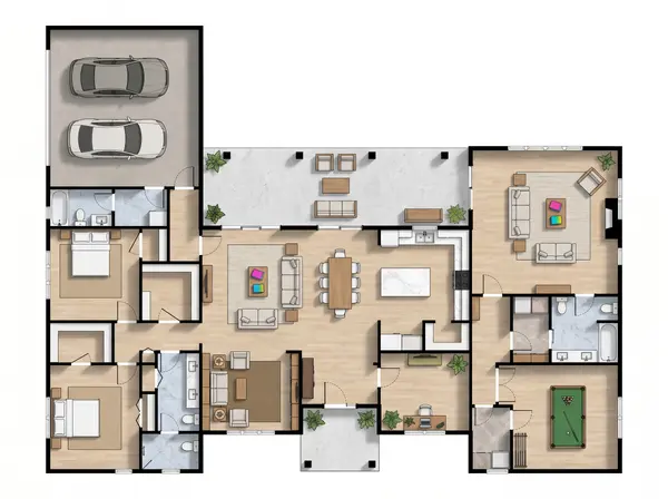 Classic 3-Bed House floorplan