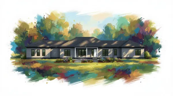 Bright 6-Bed House exterior render