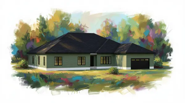 Sprawling Earthy 6-Bed Home exterior render