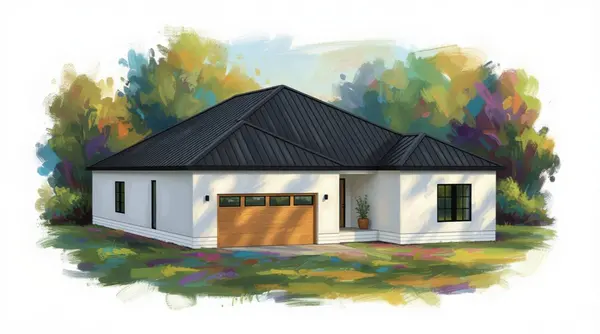 Bright 5-Bed Residence exterior render