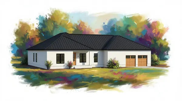 Spacious Bright 5-Bed House exterior render