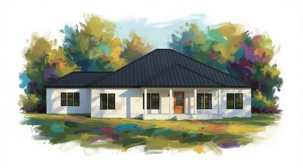 Spacious 5-Bed Bright exterior render