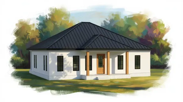 Spacious Bright 4-Bed House exterior render