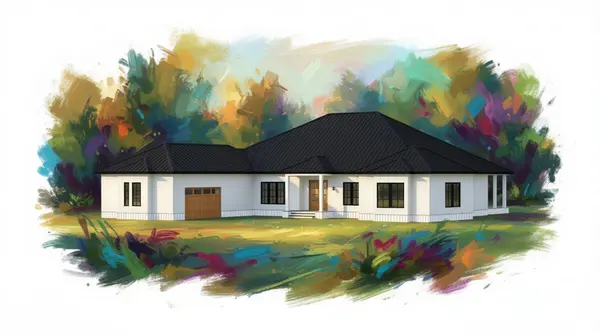 Bold 4-Bed House exterior render