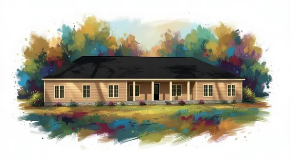 Inviting Classic 4-Bed House exterior render
