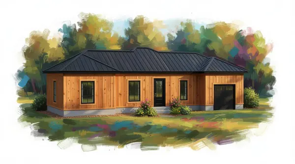 Cozy 1-Bed Natural exterior render