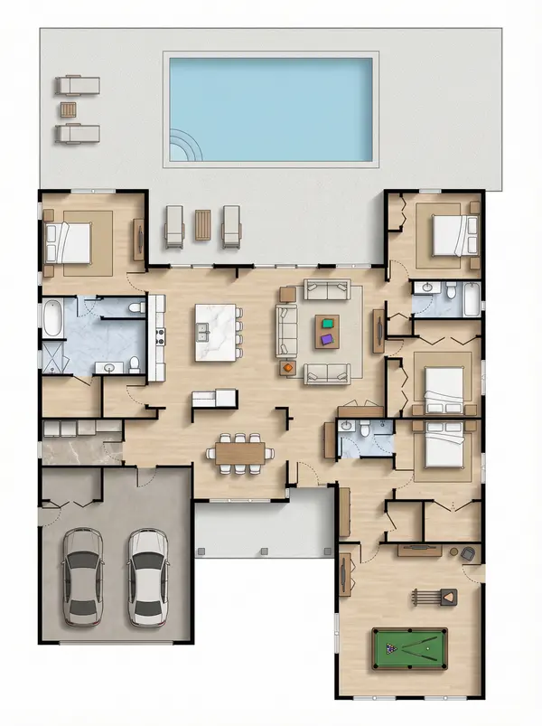 Sprawling Natural 4-Bed floorplan
