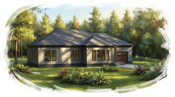 Spacious Bright 2-Bed Home exterior render
