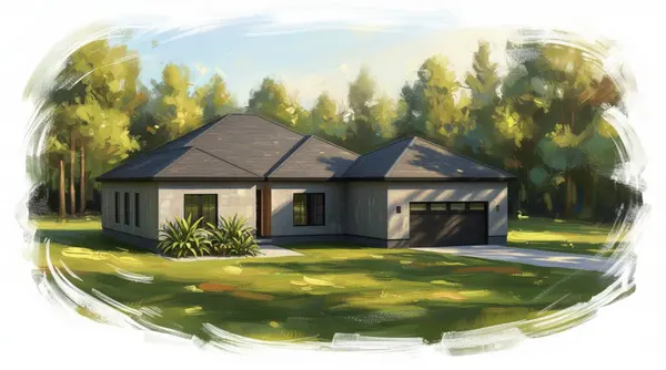 Spacious Industrial 3-Bed exterior render