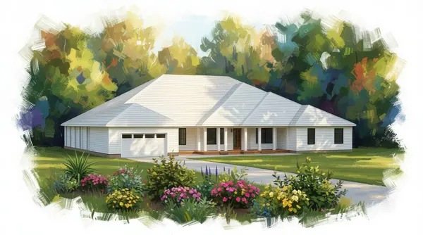 Bright 4-Bed House exterior render
